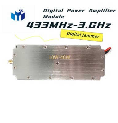 China 433MHz-3000MHz Anti Drone Module 10W-40W Digital Power Amplifier Module For FPV for sale