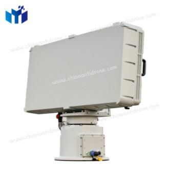 China 10km Offshore Land Low Altitude Security Radar Phased Array Pulse Doppler S Band China Drone Detection for sale