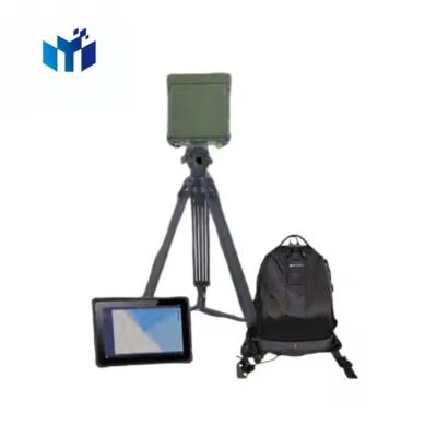 Chine Radar de sécurité à basse altitude Portable phasé Array C-Band Radar de détection numérique Système facile à transporter par un seul homme à vendre