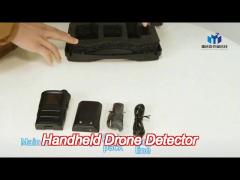 handheld drone detector man portable handy drone detection equipment 300mhz to 6ghz