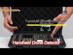 portable drone detection and communication device handheld dr400b