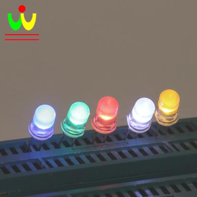 China Signal Light Use 5mm Led Diode Luminescent Round Head for sale