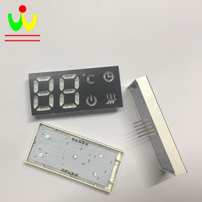 China Lndoor 2 Digits 7 Segment Small Led Display Small Seven Segment Smd Led Display for sale