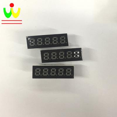 China Lndoor Customized Wholesale 7 Color 5 Different Digits Segment Led Display for sale