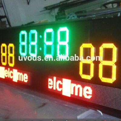 China Gas Price 8 Inch 7 Segment Display for sale