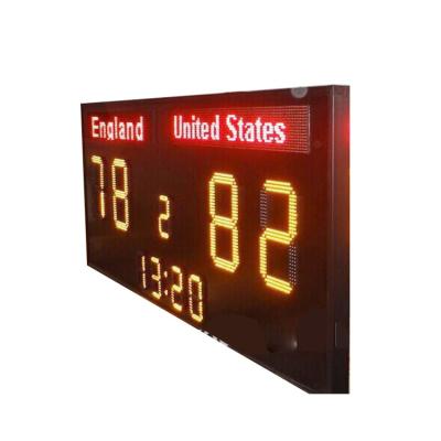 China LED Digit Scoreboard for Basketball, Tennis Ball Fullball Game with Text (Gas Price, Time/Date Sign), 7 6