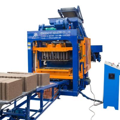 China Building material shops qt4-25 automatic concrete hollow brick block making machine for sale