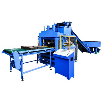 China Building Material Stores HF5-10 Clay Mud Block Interlocking Brick Making Machine for sale