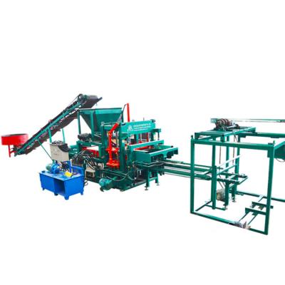 China Building Material Shops QT4-20 Hydraulic Block Casting Machine for sale