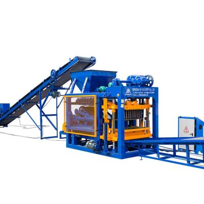 China Building Material Stores QT4-25 Full Automatic Hydraulic Cavity Concrete Block Making Machine In Philippines for sale