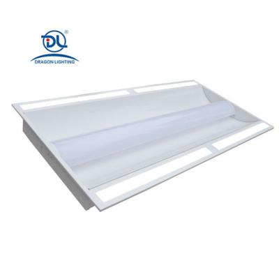 China 50W Conference/Meeting/Factory/Office Recess LED Recessed Troffer LED Light Modification With Air Slot for sale