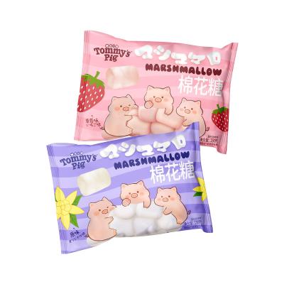 China High Quality Natural Cotton Candy Casual Soft Snacks Marshmallow Delicious Different Flavors for sale