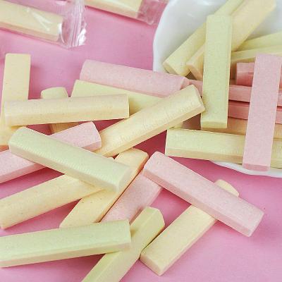 China Normal Cute Design Chalk Shaped Lollipop Ruler Shaped Milk Bar Candies Multiple Fruit Flavors Bar Candy for sale