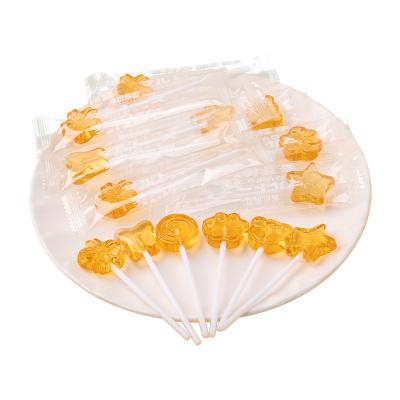 China Natural Maltose Syrup Lollipop Hard Candy Maltose Flavor Multi Shaped Lollipop Transparent Hot Sale for sale