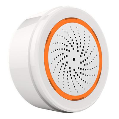 China Customized TuyaSmart/Smart life/App tuya wireless zigbee security home alarm smart siren customized for sale