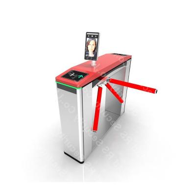 China Traffic Management Tripod Turnstile Gate Rfid Barcode Pedestrian Turnstile Gate for sale