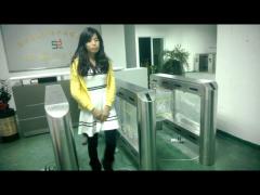 Slim Swing Gate Video,Fingerprint Swing Barrier,Swing Turnstile Supplier-RS Security Co.,Ltd