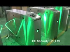 Government Agencies Ticket Checking Flap Barriers Doors Ip68 Single/dual Core Subway Turnstile SDK