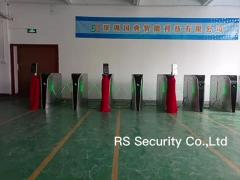 Schools Face Identify Flap Barreras Doors Cylinder Diameter 168mm Fare Turnstile Production