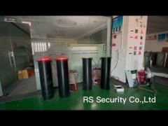 Outdoor LED Hydraulic Security Bollards Convenient Construction