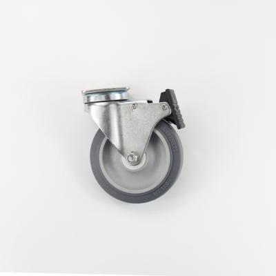 China 2021 Best Quality Medium To High End Duty PU Wheel Swivel Caster Wheels Supplier for sale