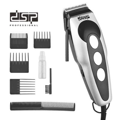 China Professional Household Hair Clipper DSP Barber Trimmer Household Hair Cutting Tool with 4 Limit Combs for Men for sale