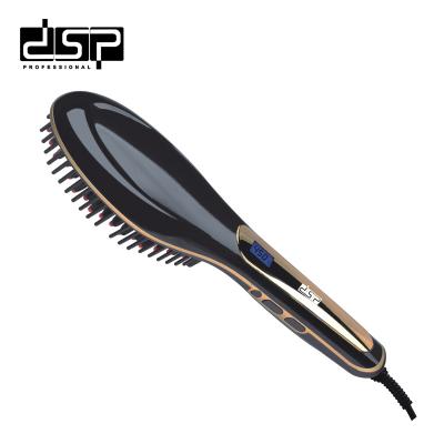 China Hotel DSP Electric Hair Brush Digital Display Aluminum Dish Electric Hair Comb for sale