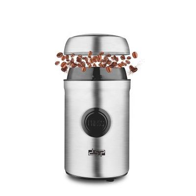 China Semi-automatic Electric Coffee Maker Bean Grinder Household Mini Portable DSP Small Household Coffee Grinder for sale