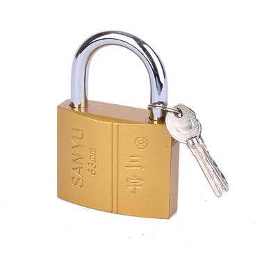 China Bags New Design Heart Shaped Tricycle Keys Cross Padlock 50mm With Big Price for sale