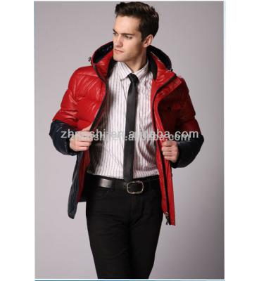 China Fashion Anti-Shrink Goose Down Filled Jacket Coat With Hood for sale