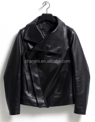 China 2016 winter cheap natural men breathable genuine leather jackets for sale