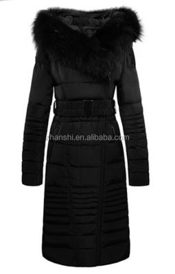 China High Quality Women's Winter Russian Style Anti-Shrink Long Down Coat for sale