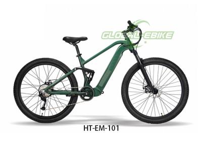 China Mannen Vrouwen Achterhoek Motor Elektrische fiets Mountainbike Met Shimano 9 Speed Gear Te koop