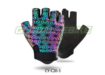 Chine Gants de vélo réfléchissants colorés Gants de vélo de sport pour vélo de montagne / de route à vendre