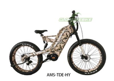 China Integrated Controller Off Road E Bikes battery powered 26 Inch With Bafang Display for sale