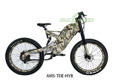 China Aluminum Frame Off Road Electric Bicycle 26 Inch With A5 Rear Suspension for sale