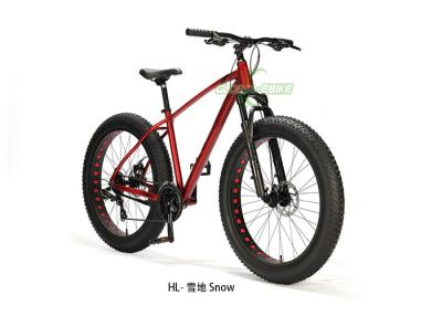 China Bicicleta de aleación de aluminio rojo negro con cambio de SHIMANO y descarrilador trasero en venta