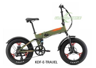 China Aluminium Alloy Frame Electric Folding Bike 20 Inch 36V 10Ah With 250W Motor for sale