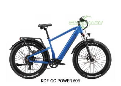 China Exibição LCD 48V 500W Pneus Gordos Bicicleta Elétrica CDC Cama Confortável 26 Inchx4.0 Pneus à venda