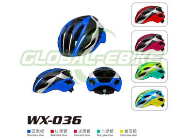 China Integrated Forming Unisex Bike Helmet With Reflective Stickers Well Ventilated for sale