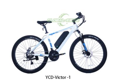 China Aluminum Alloy Frame Road Electric Bike With Shimano 21 Speed Suspension Fork for sale