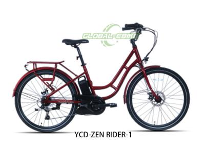 China YCD-Zen-Rider Aluminum Alloy City EBike With Tektro Brakes 24V 250W Motor for sale