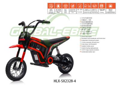 China HLX-SX2328 12V Kids Motorcycle With Realistic Throttle Sound 12 Inch Tire for sale