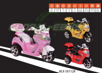 China Child Safe Ride On Toys Motorcycle , electric toy motorbike 5 Km/h HLX-SX1128 for sale