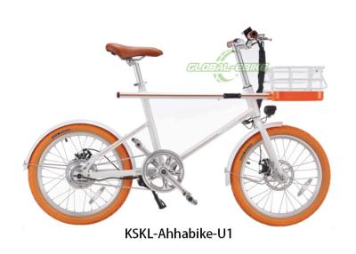 China 36V 8Ah E City Bikes Urban Motorized Bicycle With BLUETOOH OLED Display for sale