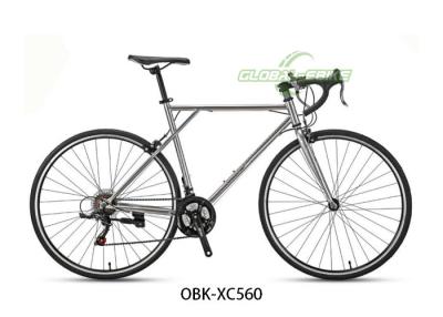 China Steel Frame Road Riding Bike With V Brake Shimano 21 Speed OBK-XC560 S for sale