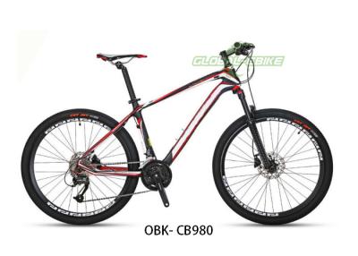 China 27 snelheid SHIMANO koolstofvezel fiets met hydraulische schijfremmen OBK-CB980 Te koop