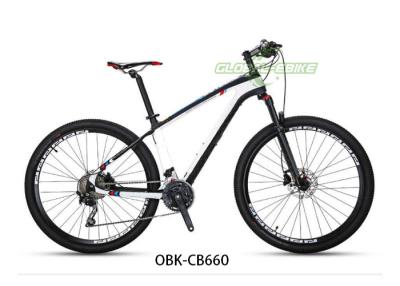 China OBK-CB660 koolstofvezel lichtgewicht bergfiets met hydraulische schijfremmen Te koop