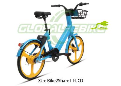 China Alloy Frame Blauwe Electric Bike 25 Km/H Max Speed Shared E Bike Te koop