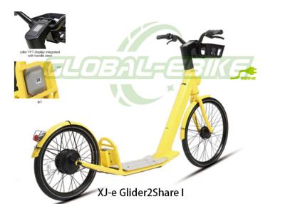 China Voordrom en achterservo elektrische delen scooter tegen diefstal met TFT-scherm Te koop